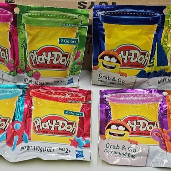Play-Doh Grab & Go Compound Bag - 8 Colors 5oz - Picture 6 of 8